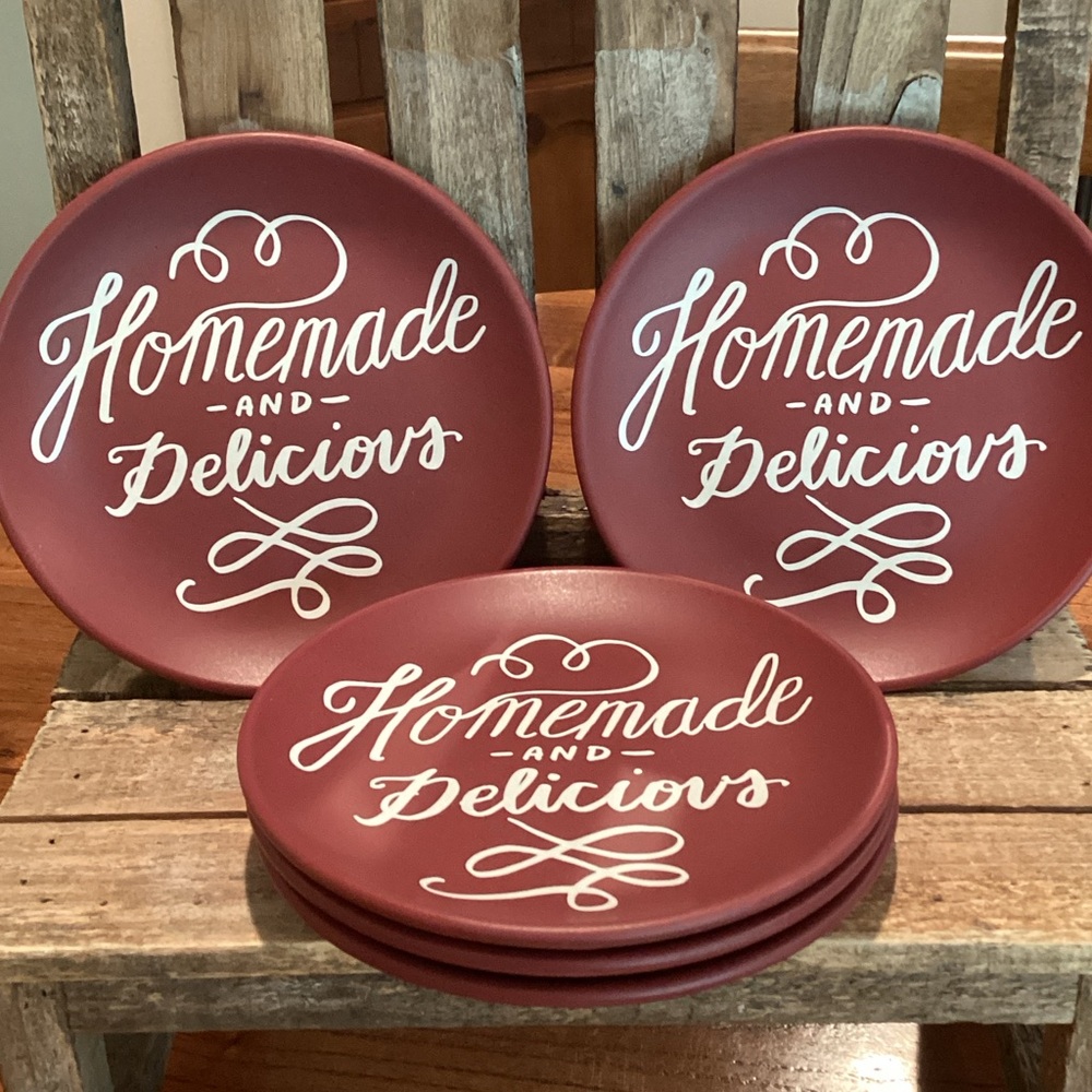 Threshold Stoneware Appetizer Plates - Set of 5